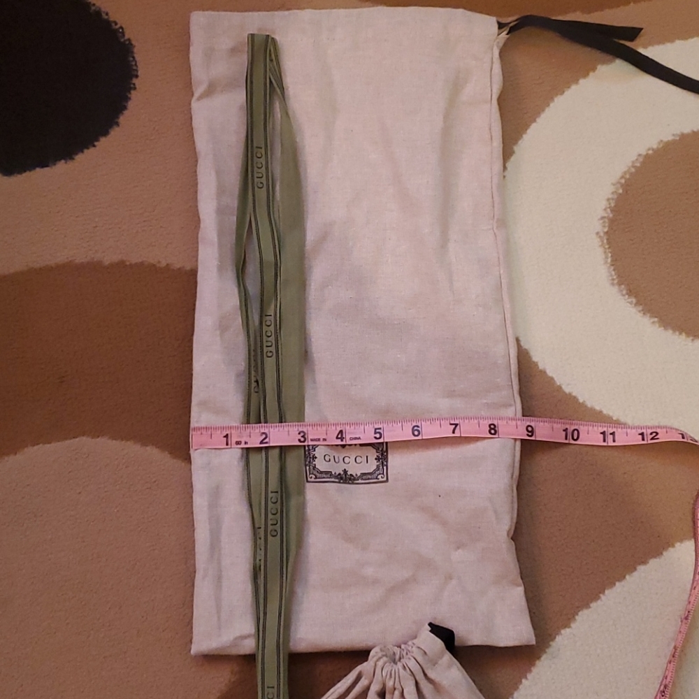 Authentic Gucci Reusable Draw Strings Dust Bags - image 3